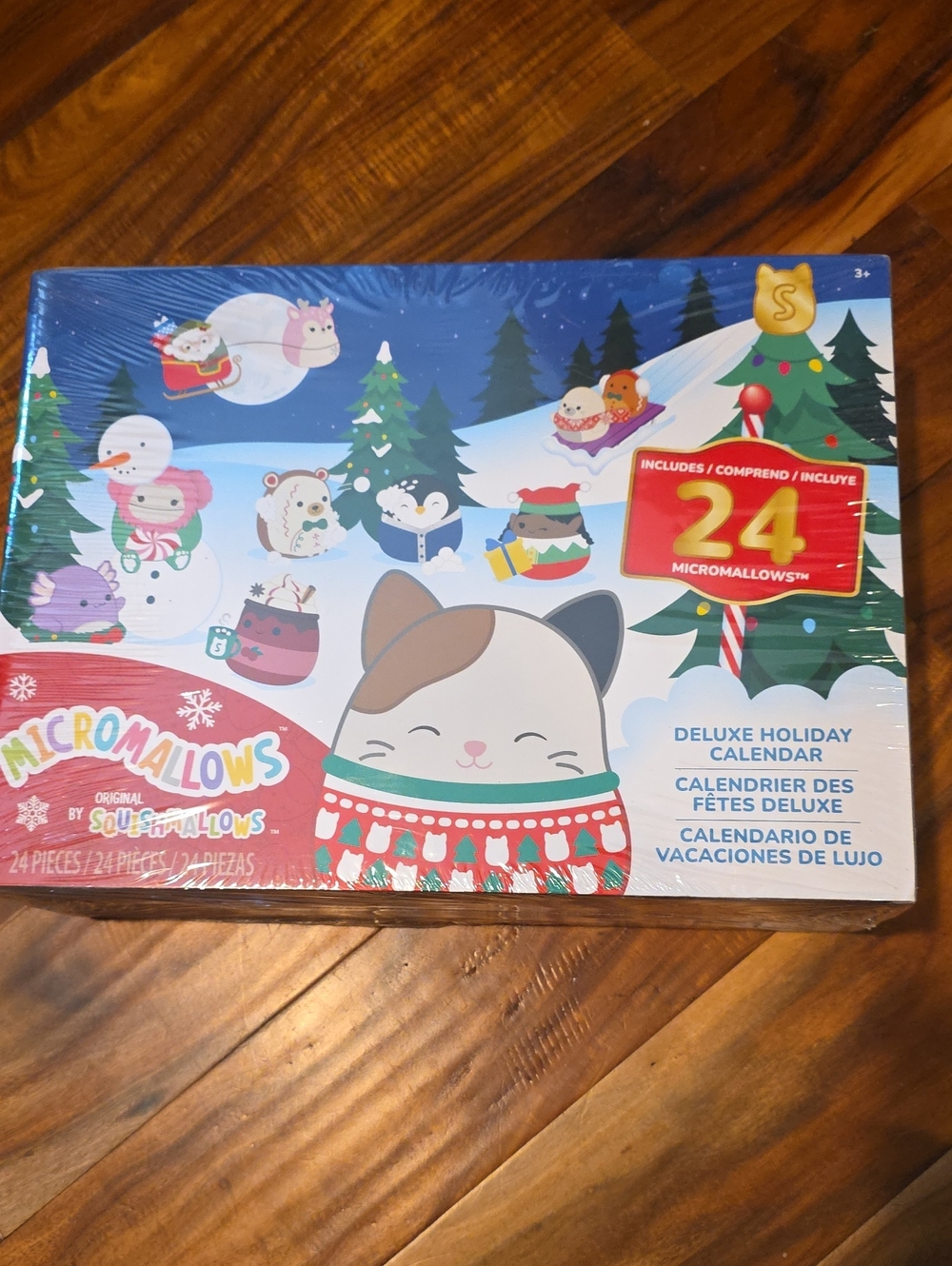Micromallows Swishmallows - 24 Count Holiday/Advent Calendar - Brand NEW